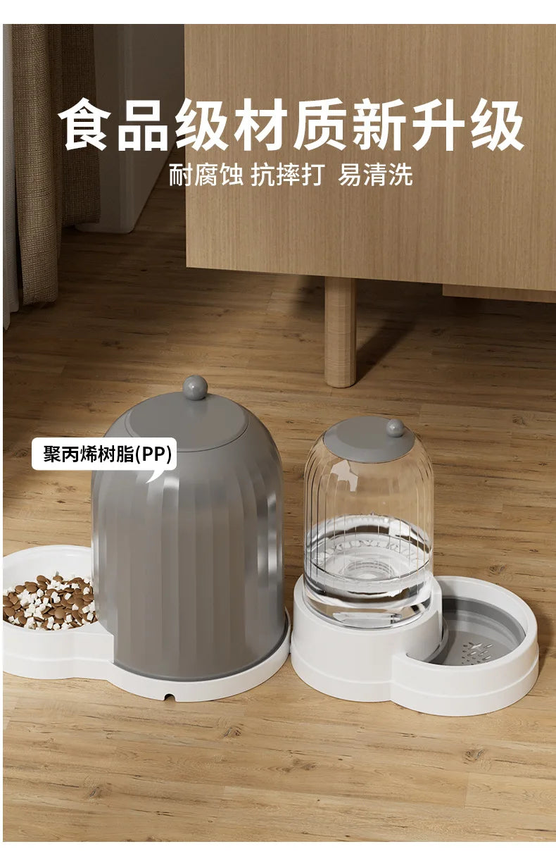 Cat water dispenser, dog drinking water, pet automatic feeder, dog feeding water, cat water bowl artifact