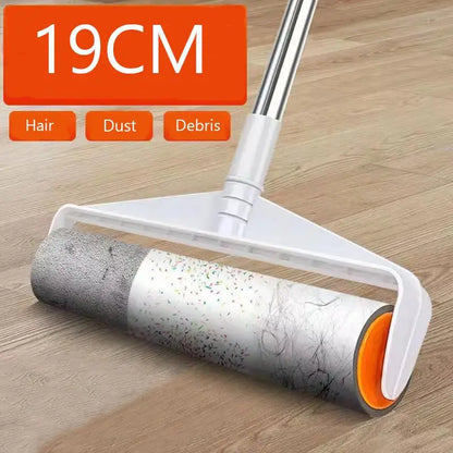 Clothes Bed Lint Remover Tool Large Cleaning Lint Roller With Long Handle For Car Seats Removes lint From Clothes