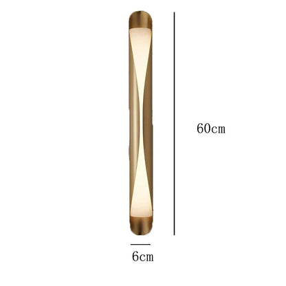 Light Luxury Strip Simple Personality Background Wall Lamps Delicate Soft Atmosphere Light Bedroom Light Bedside Lights