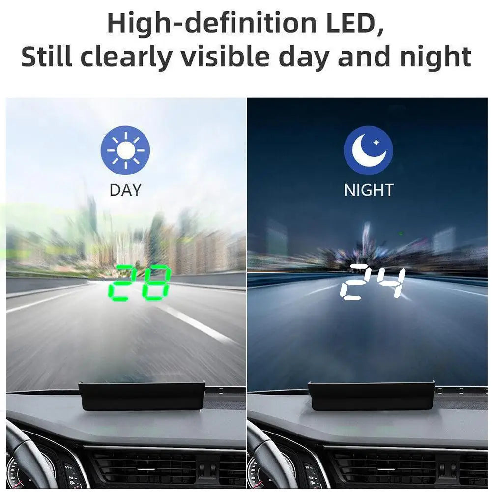 Car Head Up Display Auto Electronics HUD Projector Display Digital GPS Digital Speedometer For All Car Electronics Accessories