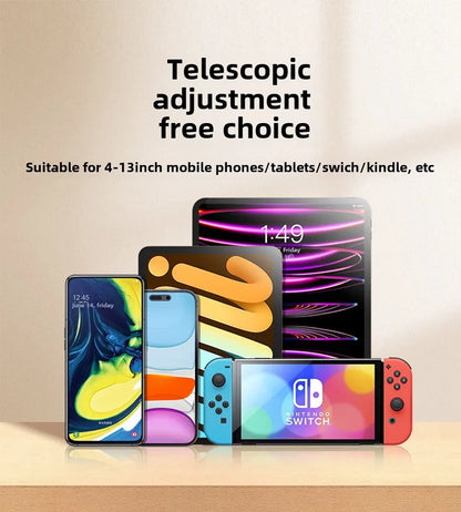 Tablet Stand For Ipad, Adjustable Tablet Holder, For Compatible 4-13in Ipad,surface, Kindle,tablets,portable Monitors And More