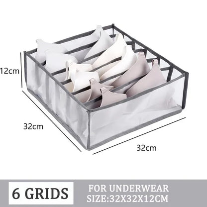 Closet Organizer Underwear Organizer For Wardrobe Clothes Organizers Cabinets Drawer Organizers Bra Socks Storage Organizer Box