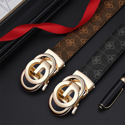Youth Belt Brand Belt Men's Belt High Quality Men's Luxury Belt Men's Belt Male Buckle Metal Automatic Buckle