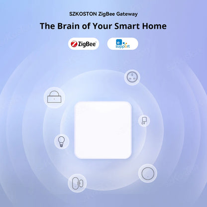 Zigbee 3.0 Wired Gateway Hub Smart Home For eWeLink APP Control RJ45 Ethernet Bridge Work with Alexa Home Assistant Zigbee2MQTT