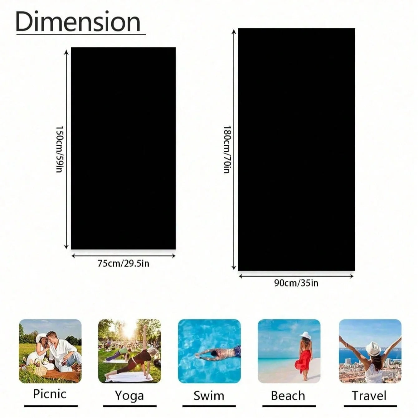 Name Beach Towel Name Custom Absorbent Quick-Drying Bath Towel Lightweight Summer Pool Towel Adult Boys Girls Graduation Gifts