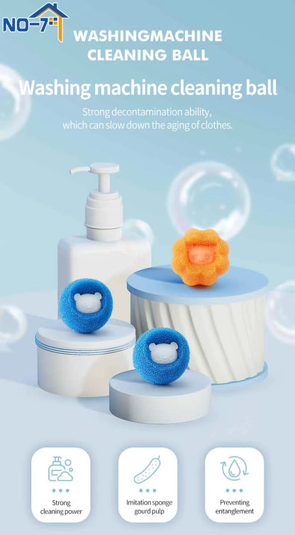 Laundry Balls Pet Hair Remover Reusable Washing Machine Lint Catcher Clothes Fluff Fur Cleaner Home Cleaning Tools