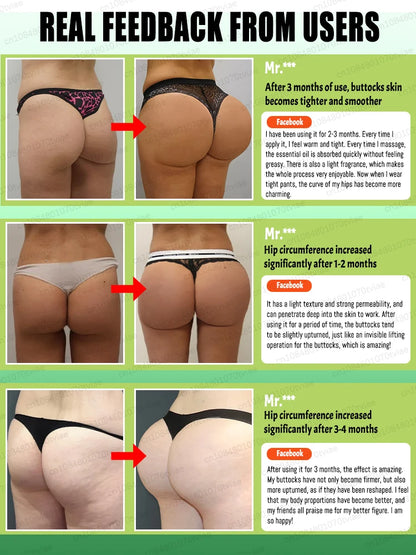 Sexy body care, silky, plump and elastic