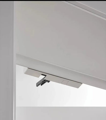 Door Damping Buffer Wooden Door Flat Outward Opening Invisible Door Home Closing Silent Hydraulic Door Closer Anti-pinch