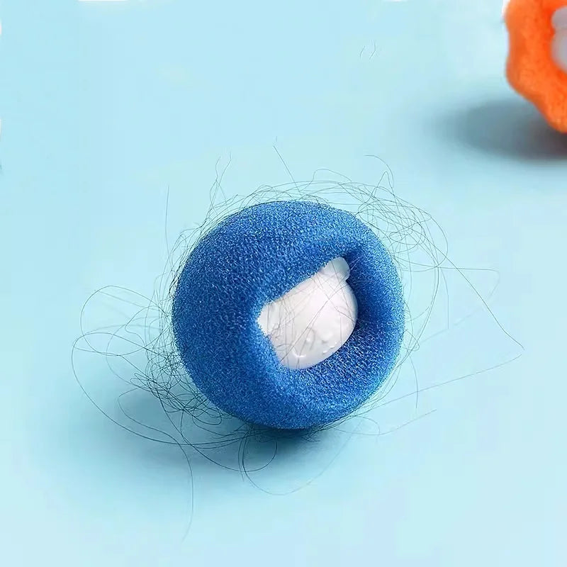 Pet Hair Remover Reusable Ball Wool Sticker Cat Hair Remover Pet Fur Lint Catcher Cleaning Tools Laundry Washing Machine Filter