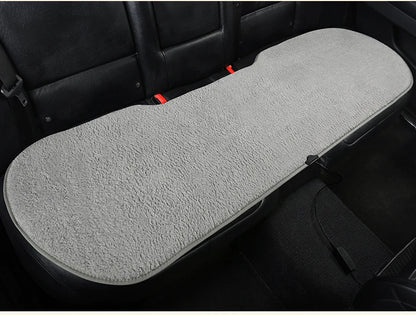 2023 New Car Heated Seat Cushion Made of Lamb Fleece Material, Comfortable and Warm, Suitable for Single Seat, Double Seat, and