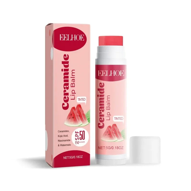 Ceramide Lip Balm Mild Ingredient Waterproof Long Lasting Moisturizing Lips Reduce Fine Line Exfoliating Lip Care Repair Product