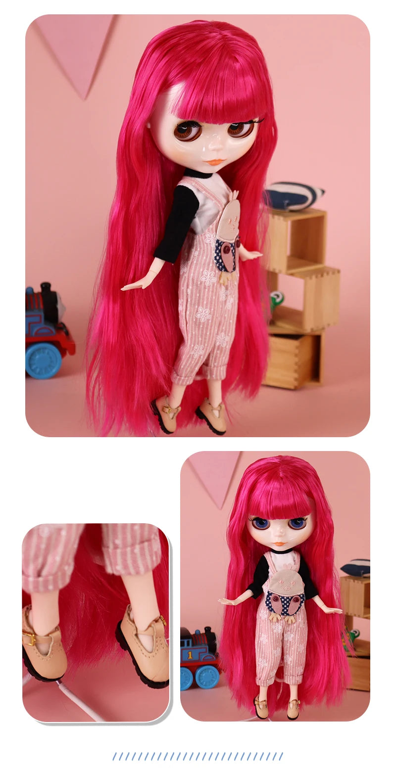 ICY DBS Blyth Doll Combo Clothes Shoes Hand Set Included Children Toy Gift 1/6 BJD Ob24 Anime Girl Azone M