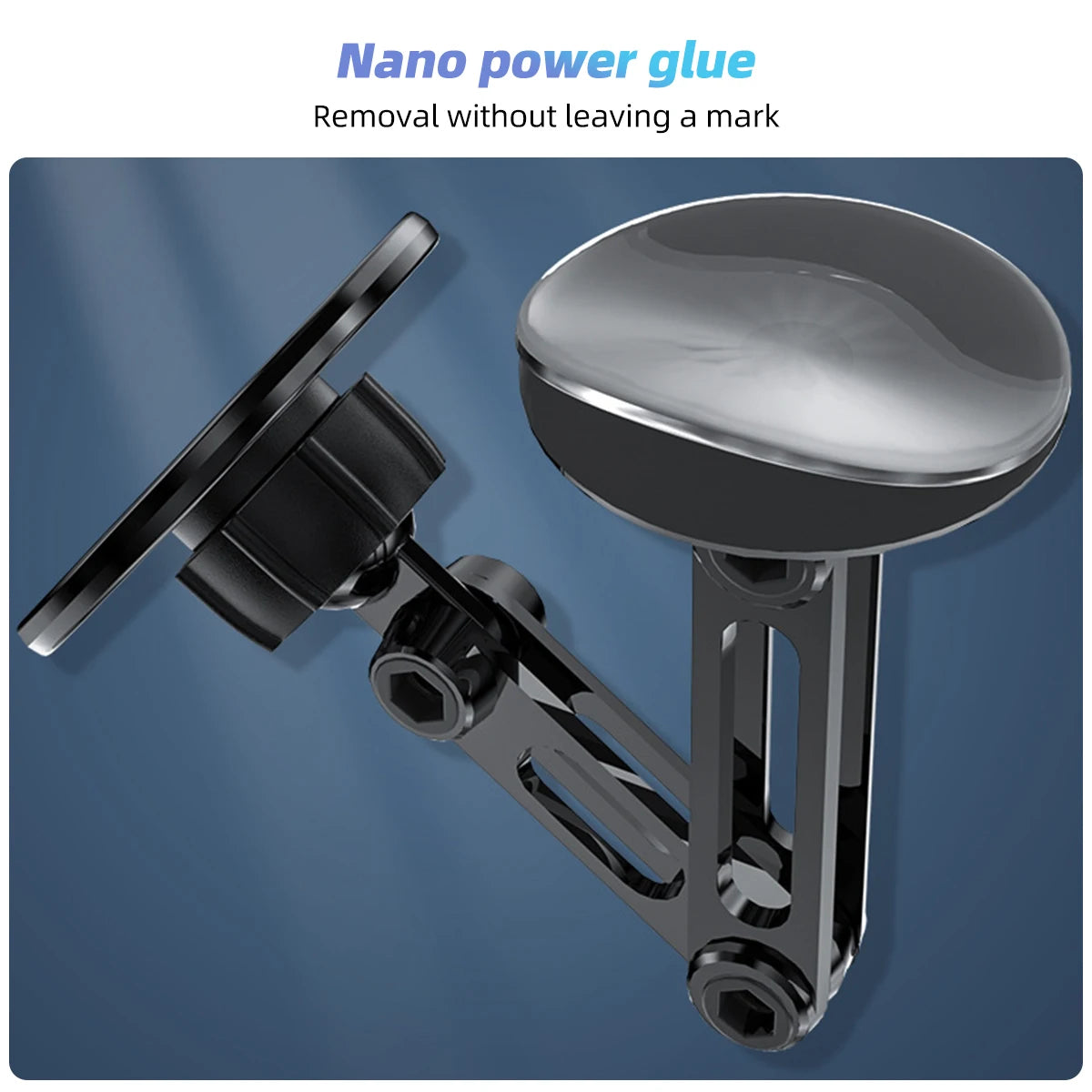 Universal 360 Degree  Magnetic Phone Holder Telescoping Car Phone Mount for iPhone 14 13 12 11 Max Plus Car Navigation Bracket