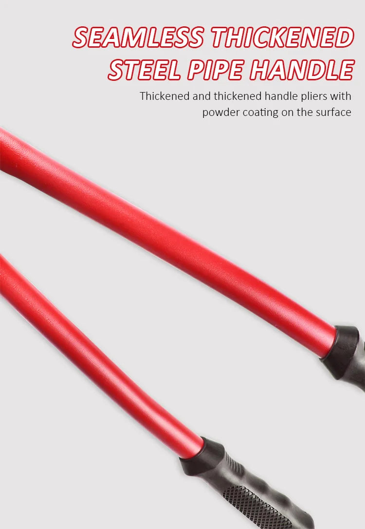 DELIXI ELECTRIC Rebar Pliers Wire Cutters Wire Breaker Scissors Multi-functional Labor-saving Wire Shears Cutting Wire Pliers