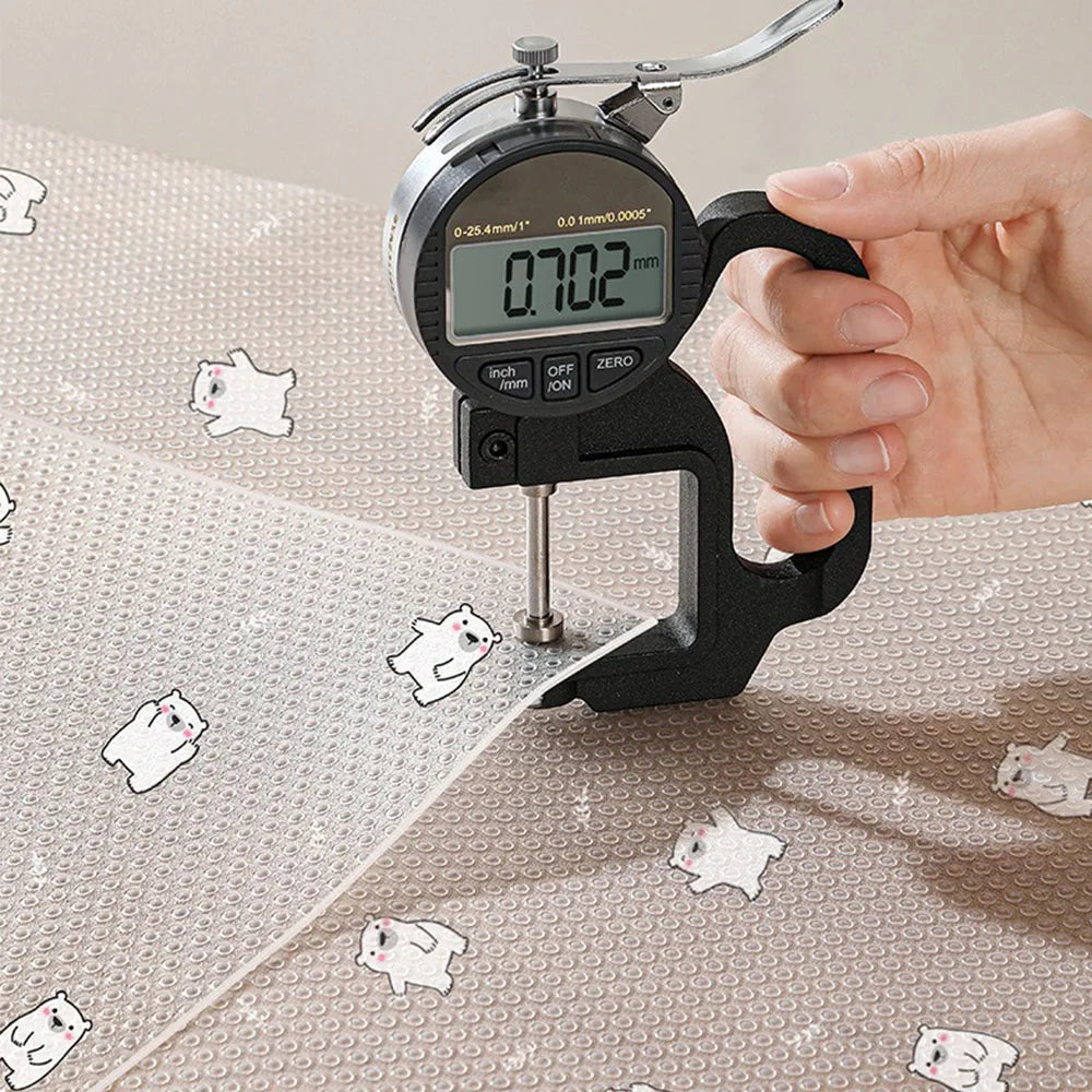 1 Roll Daisy Shelf Liner For Kitchen Cabinets EVA Waterproof Fridge Drawer Pad Cupboard Mat Easy Placemats Non-Adhesive Non-slip