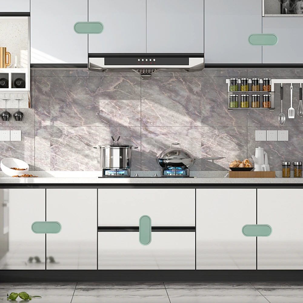 Kids Multifunctional Safety Locks Baby Anti-pinch Hand Lock Cabinet Cabinet Door Lock Baby Protective Refrigerator Drawer Locks