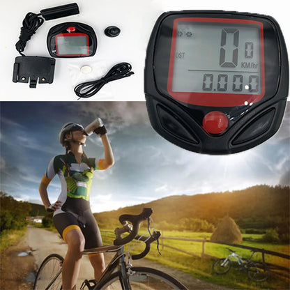 Waterproof Bicycle Bike Cycle Lcd Display Digital Computer Speedometer cycling computer