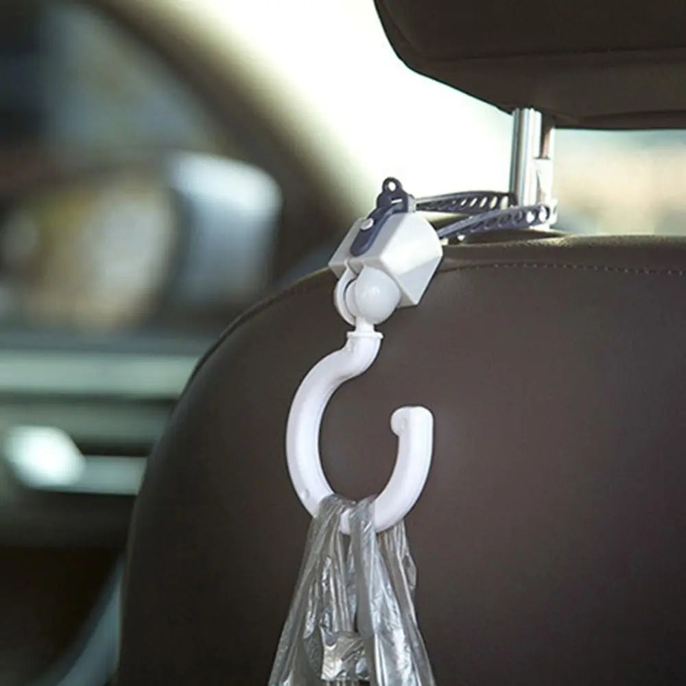 10Pcs Dopamine Baby Stroller Hook Hanging Rotating Universal S Hooks Non-Marking Foldable Shopping Pram Hook For Home