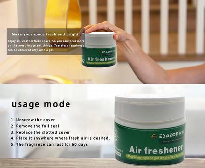 Solid Perfume Air Freshener For Car Bathroom Pet Shop Decoration Home Cleaning Air Purification Deodorization Antibacterial