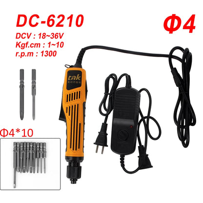 New Industrial Electric Screwdriver Adjustable Torque Electrical Powerful Impact Hand Drill Multifunctional Tools Drill Driver