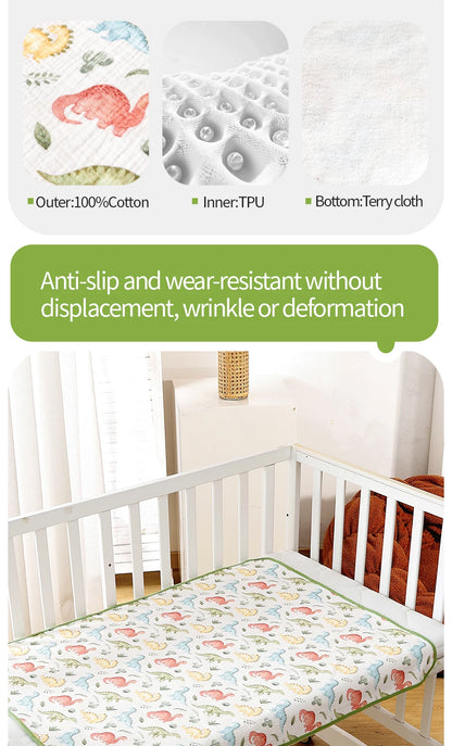 Elinfant S/M/L Size Portable Diaper Changing Mat,Waterproof Foldable Baby Changing Pad,Bedding, Mattress, Replacement cover