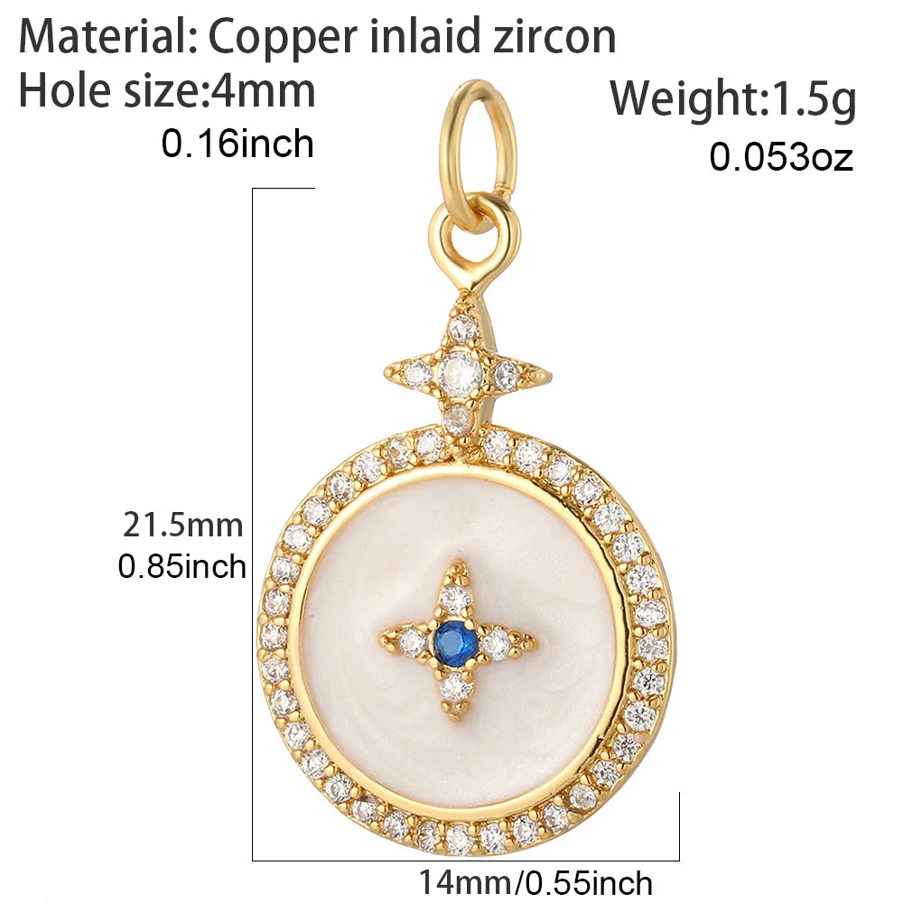 Cute Star Pendant Jewelry Production Supplies Bohemian Earrings Bracelet Necklace Keychain Accessories Resin Charm