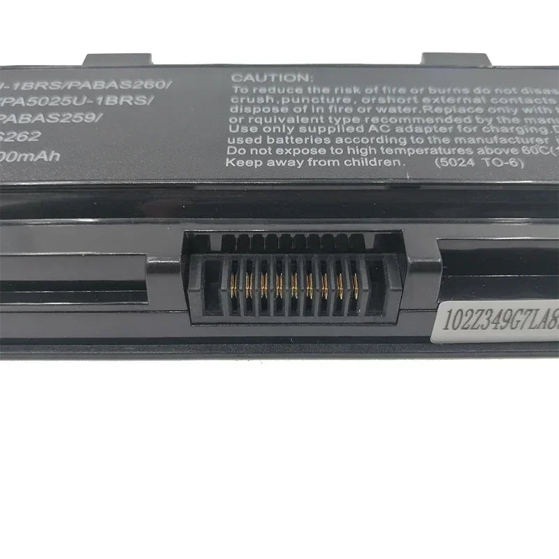 2025 Laptop Battery FOR TOSHIBA Satellite C800 C805 C840 C850 C855 C870 L800 L805 L830 L835 L840 L850 L855 PA5024U-1BRS