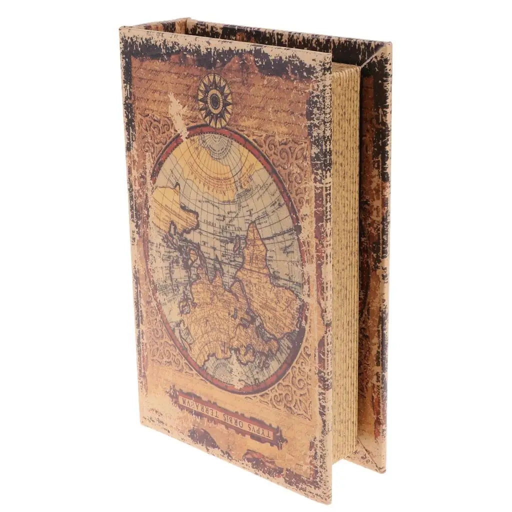1 Pieces Antique Book Model Old Book Simulation Book Props for Hiding Jewelry