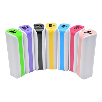 DIY 1*18650 Power Bank Battery Charger Case Portable USB Power Bank Kit Storage Case DIY Mobile Power Supply Box