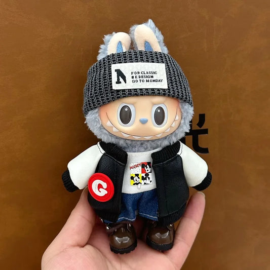 Labubu Baby Clothes 17cm Labubu Clothes Blind Box Doll Skirt Set Cute Dress Up Toy Festival Gift Birthday Gift Cute Party Gift