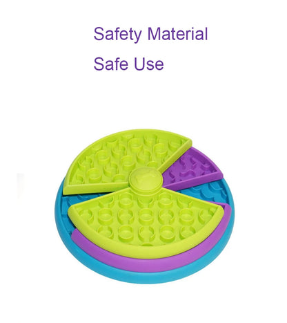 New Dog Slow Plate Pet Slow Food Mat Fun Slow Food Plates Beloved Of Pets Rotating Slow Food Plate Portable Slow Food Plate