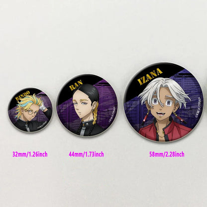 Fashion Accessories Anime Tokyo Revengers Brooches Backpack Clothes Accessories Decor Lapel Pin Badge for Fan's Collection Gift