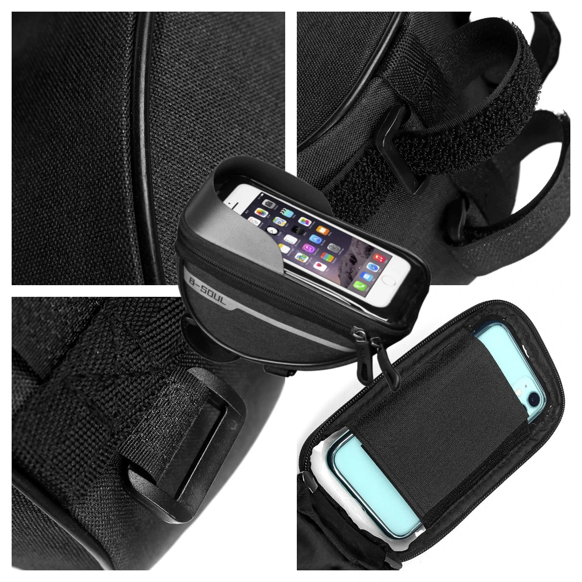 Bicycle Bag Can Hold Mobile Phones Installed on Bicycles Convenient and Easy to Use