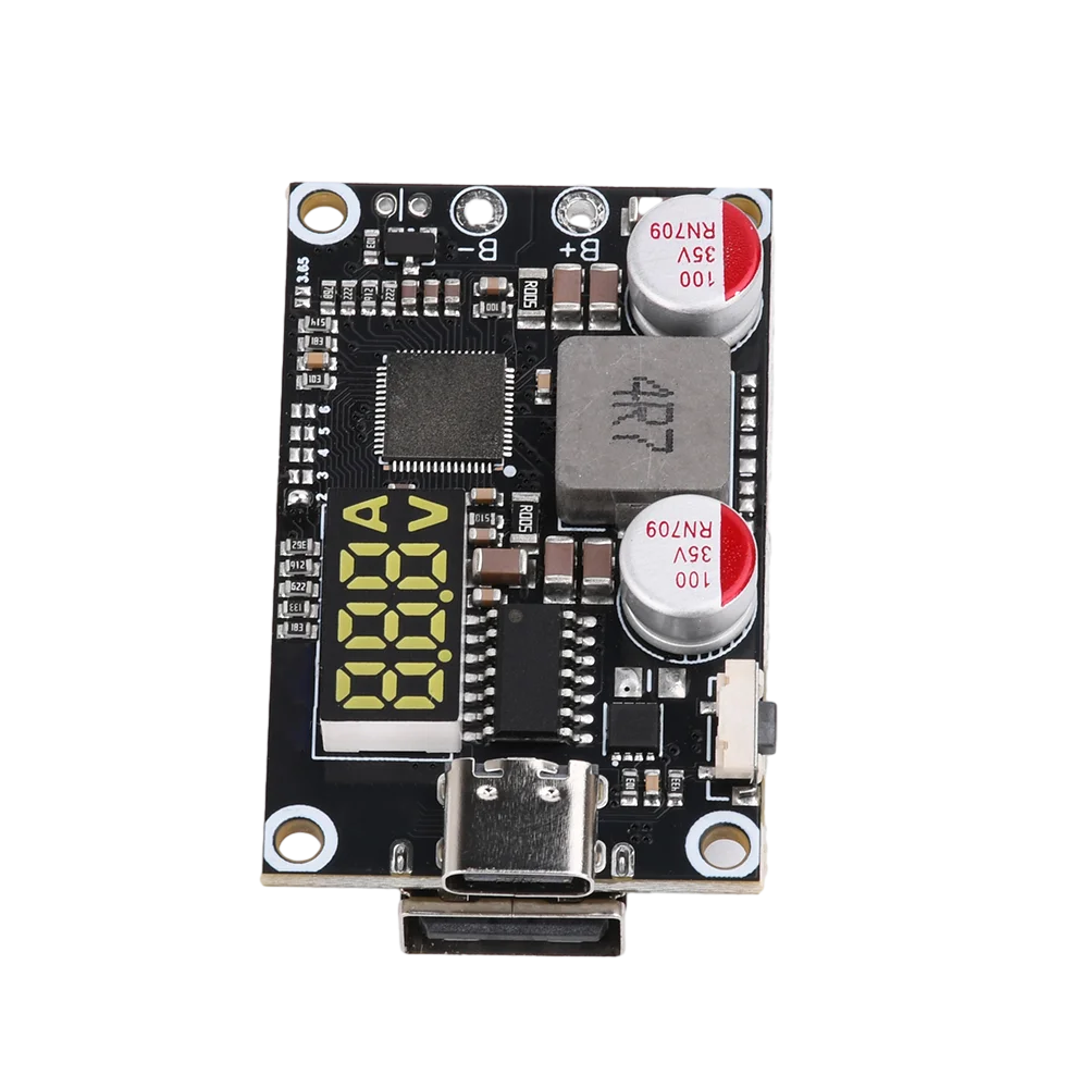 45W PD Mobile Phone Power Bank Charge Type-C USB Boost Charger Circuit Board Power Supply Accessory