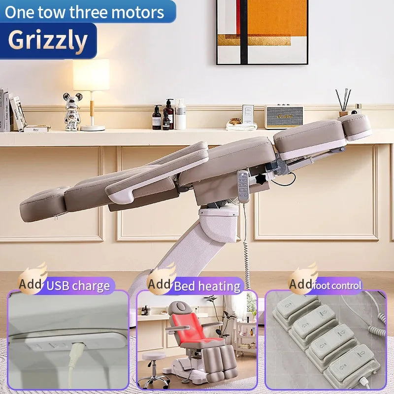 Medical gynecological examination bed Private bed Care electric lift beauty bed maternity outpatient surgery flushing bed