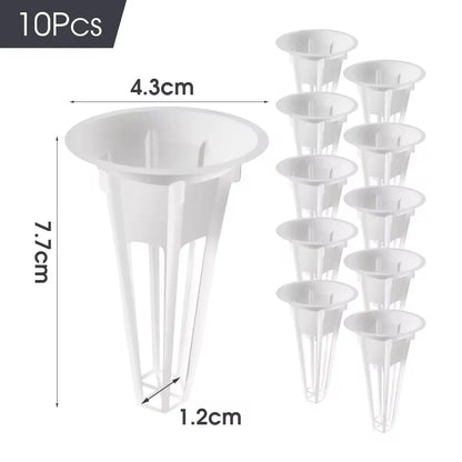 Plastic Hydroponic Planter Basket Soilless Cultivation System for Aerogardens Planter Indoor Garden Plants Vegetable Container