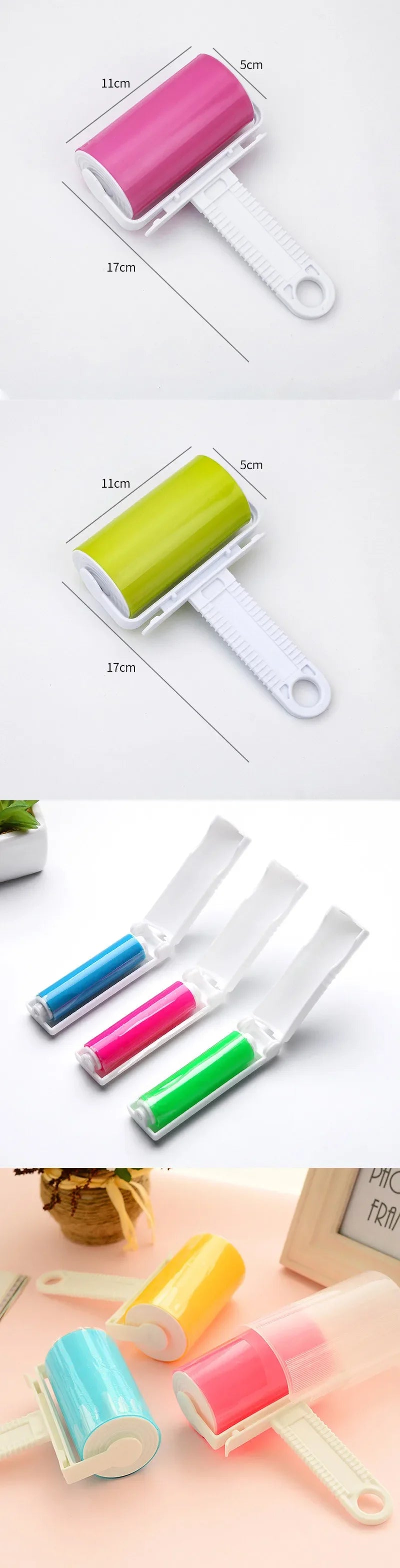 Washable Roller Lint Remover Portable Lint Remover for Clothes Carpet Sheets Reusable Lint Remover for Pets with Cover