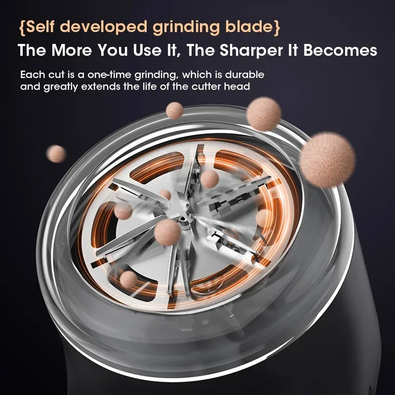 Lint Remover For Clothing LED Digital Electric Pellet Fluff Remover USB Rechargeable Fuzz Fabric Shaver Sweater