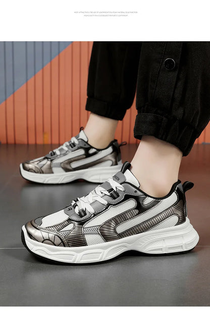 Sneakers Women Trends  Platform Shoes Lightweight Outdoor Sports Shoes Breathable Running Shoes Lace Up Casual