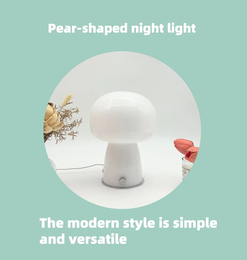 Led Lights for Room Decor Aesthetics Work Light Leds Led Desk Lamp Lamps Bedside Table Bedroom Decoration Home Nightlight Gift