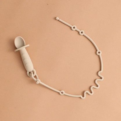 Baby Self Feeding Silicone Training Spoons First Stage Anti-Choke Led Weaning Supplies 6 Months +