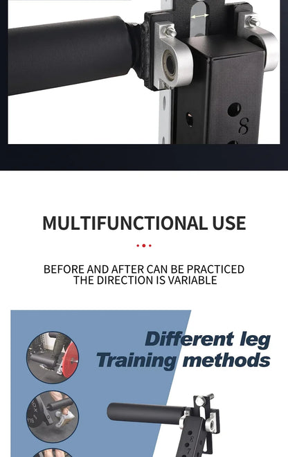 Seated Leg Extension and Curl Machine for Effective Leg Muscle Training Adjustable Leg Extension Attachment Leg  Fitness