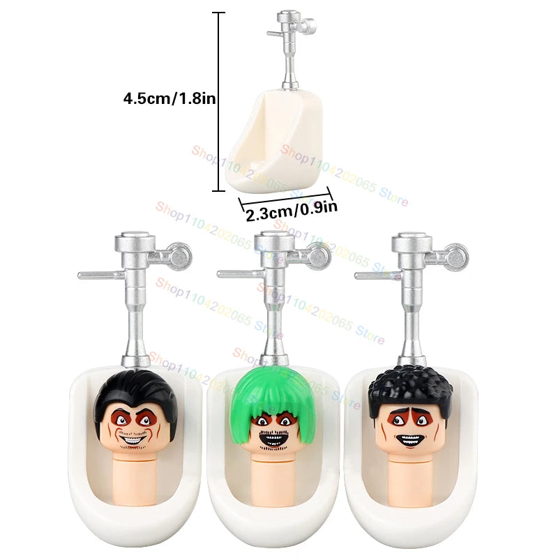 Hot Game Building Blocks Skibidi Toilet Accessories TV Monitor Cameraman Speakman Figures Toys KDL829 KDL826 KDL828