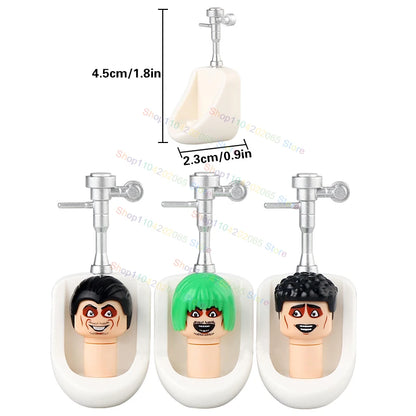 Hot Game Building Blocks Skibidi Toilet Accessories TV Monitor Cameraman Speakman Figures Toys KDL829 KDL826 KDL828