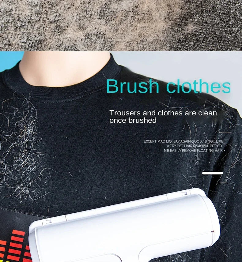 Pet Hair Remover Roller-Dog & Cat Fur Remover Self Cleaning Lint Pet Hair Remover Efficient Pet Hair Remov Cleaning Tools