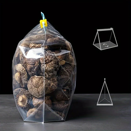 45pcs Ziplock Storage Bags-Leak-Proof,for Fruits,Vegetables, Grains & Meats | Ideal for Kitchen Organization & Food Preservation