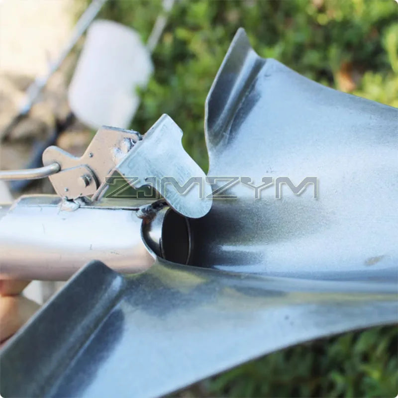 Fruit Tree Fertilizer Spreader Agricultural Hard Ground Deep Gun Small Agricultural Machine New Type Throwing Fertilizer Shovel