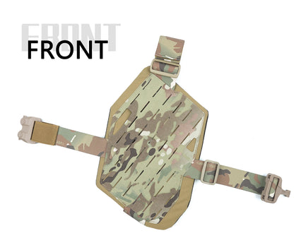 Tactical Leg Holster Magazine Pouch Hunting Airsoft Plate Carrier Molle Drop Platform Thigh Protector Glock Camping Outdoor Spor