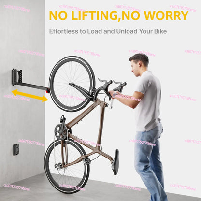 Rotating Bicycle Wall Rack Equipment Bracket