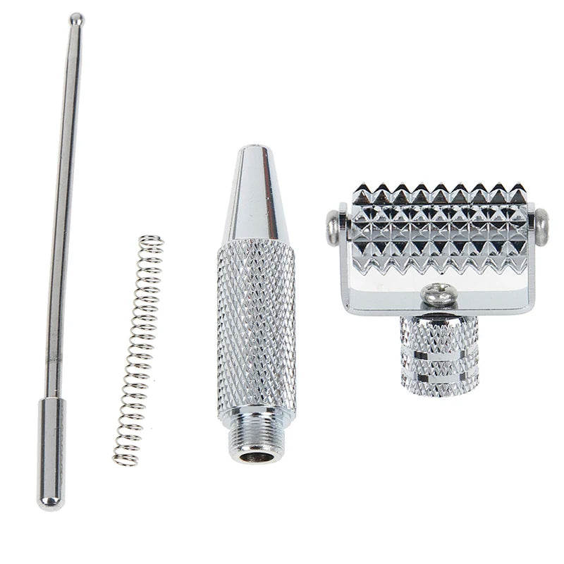 Multifunction Face Roller Painless Micropin Skincare Manual Massager Arms Neck Massage Roller Ear Acupoints Probe Beauty Tool